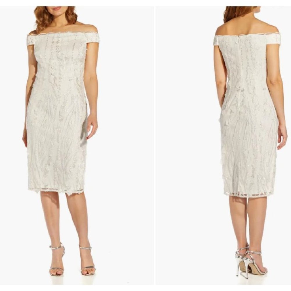 Stunnng Off the Shoulder Cocktail Dress - brand new with tags!!